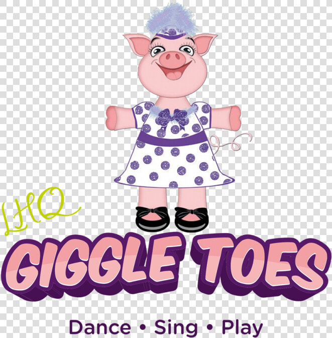 Giggle Toes Logo   Cartoon  HD Png DownloadTransparent PNG