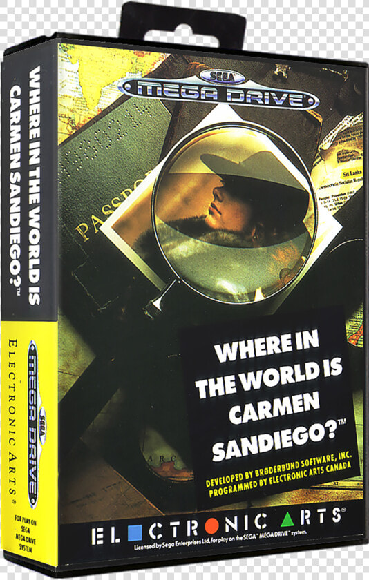 3d Where In The World Is Carmen Sandiego   Png Download   World Is Carmen Sandiego Mega Drive  Transparent PngTransparent PNG