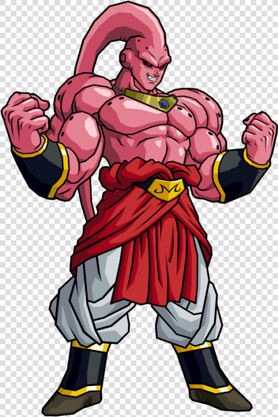 Transparent Broly Png   Majin Buu Absorbe A Broly  Png DownloadTransparent PNG