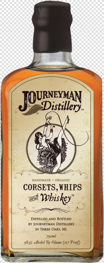 Corsets  Whips And Whiskey   Journeyman Distillery Whiskey Featherbone Bourbon  HD Png DownloadTransparent PNG