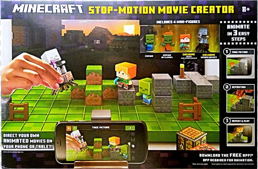 Minecraft Stop Motion Movie Creator  HD Png DownloadTransparent PNG