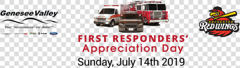 Genesee Valley  First Responders Appreciation  And   Emergency  HD Png DownloadTransparent PNG