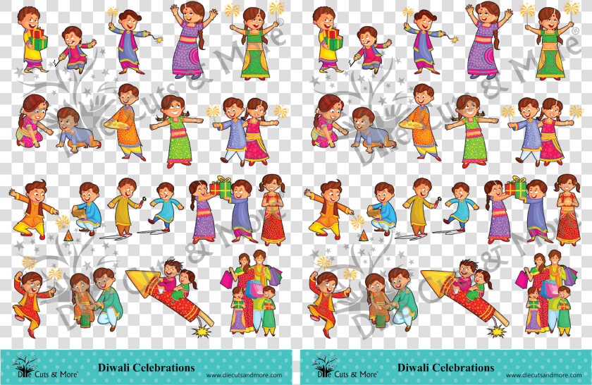 Transparent Little Critter Clipart   Family Drawing Of Diwali  HD Png DownloadTransparent PNG