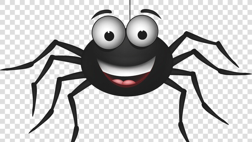 Spider Funny Clipart Pencil And In Color Transparent   Itsy Bitsy Spider Clipart  HD Png DownloadTransparent PNG