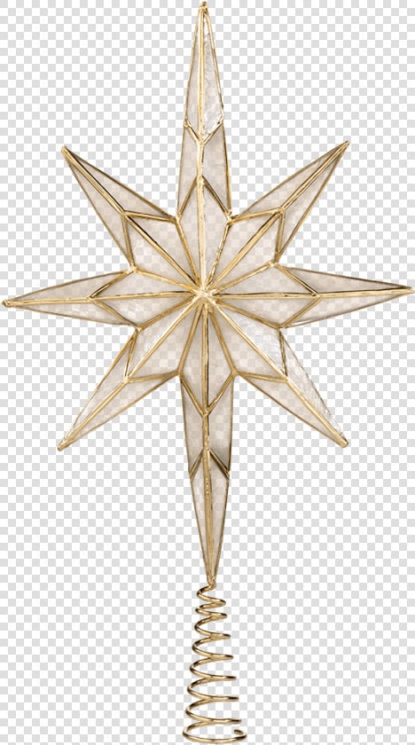 Tree Top 8 pointed Star   Star Of Bethlehem Lighted Christmas Tree Topper  HD Png DownloadTransparent PNG