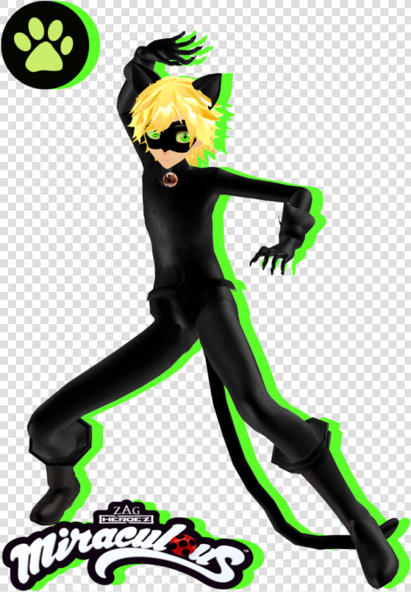 Mmd Miraculous Ladybug   Mmd Miraculous Ladybug Cat Noir  HD Png DownloadTransparent PNG