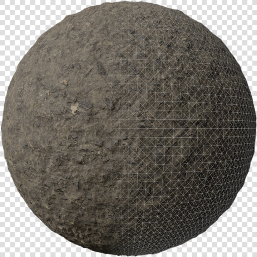 64x Less Geometry Shown   Boule Deco Jardin Granit  HD Png DownloadTransparent PNG