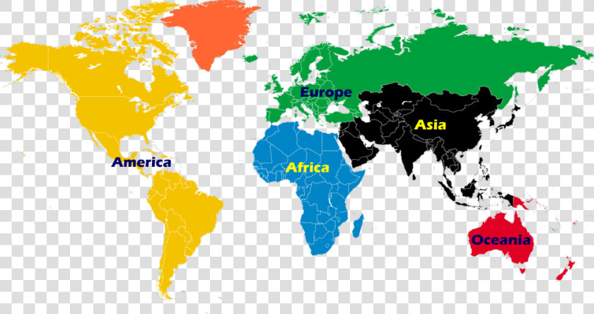 Car Rental In Europe And Worldwide   Global Sales Territory Map  HD Png DownloadTransparent PNG