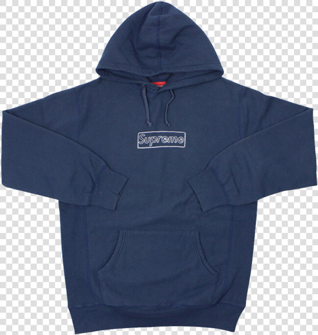 Supreme X Kaws Box Logo Hoodie   Hoodie  HD Png DownloadTransparent PNG