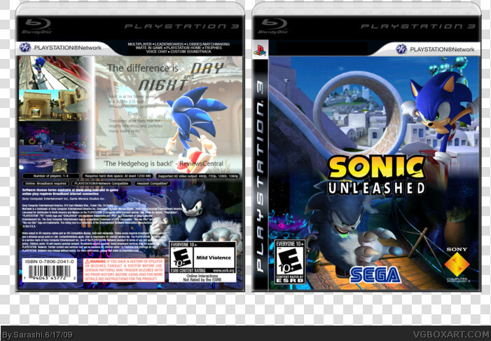 Sonic Unleashed  HD Png DownloadTransparent PNG