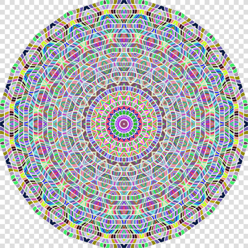 Prismatic Glorious Mandala No Background Clip Arts   Circle  HD Png DownloadTransparent PNG