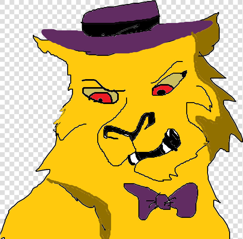 Nightmare Fredbear Will Look Like Scar From Lion King  HD Png DownloadTransparent PNG