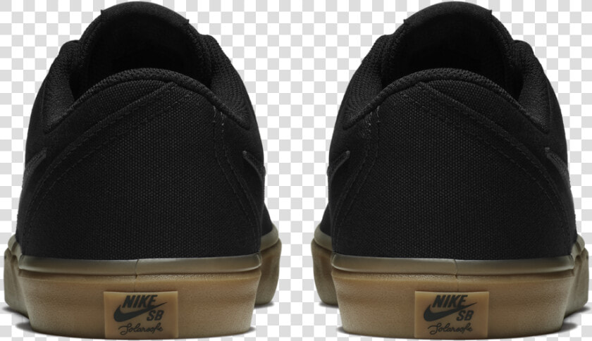 Nike Sb Check Solar Canvas Black  HD Png DownloadTransparent PNG