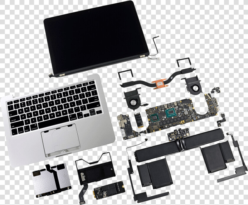 Macbook 2013 Teardown   Macbook Pro 15 2016 Battery  HD Png DownloadTransparent PNG