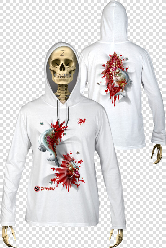 Zombe Hooded Longsleeves Anti Zombie Zombanha For Man   Zombie  HD Png DownloadTransparent PNG