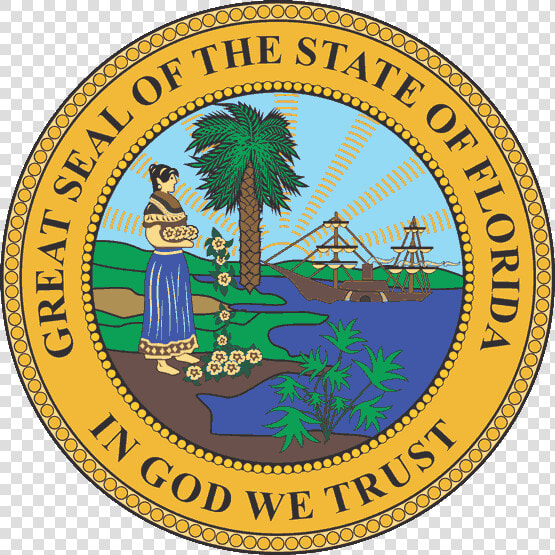 Florida Seal Vector   Emblem  HD Png DownloadTransparent PNG