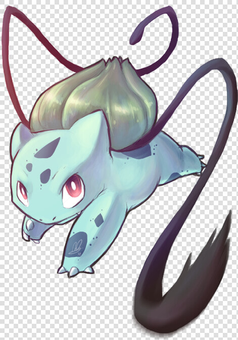 Bulbasaur S Vine Whip By Lanmana   Cute Bulbasaur Vine Whip  HD Png DownloadTransparent PNG