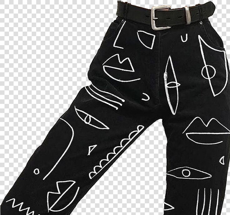  vintage  aesthetic  filler  png  black  pants  freetoedit  Transparent PngTransparent PNG