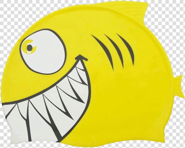 Shark Swimming Hat   Swimming Cap  HD Png DownloadTransparent PNG