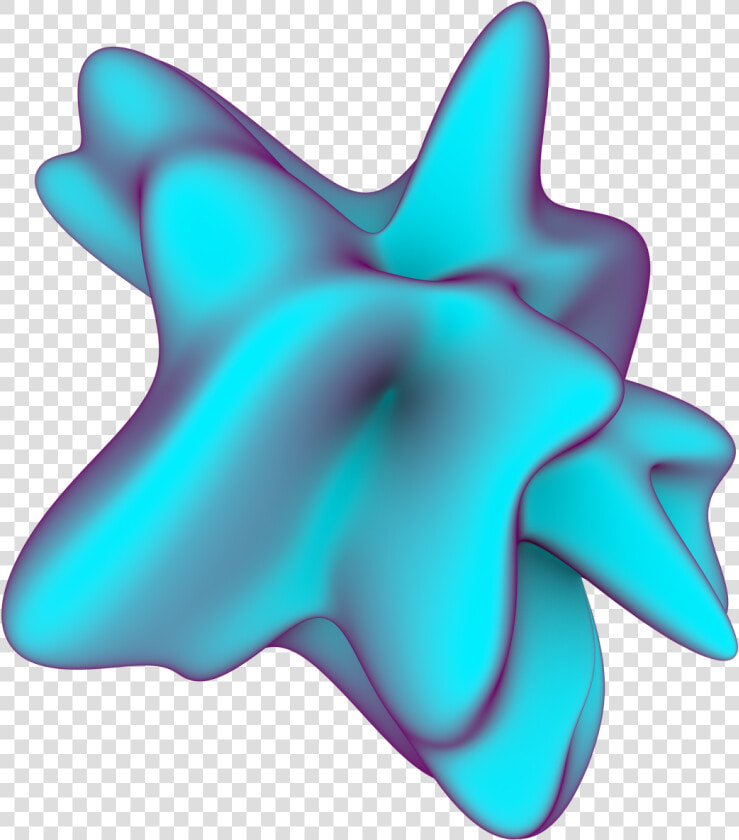 A Piece From “amorphous ” A Pack Of 3d Shapes On Transparent   Transparent 3d Shapes Png  Png DownloadTransparent PNG