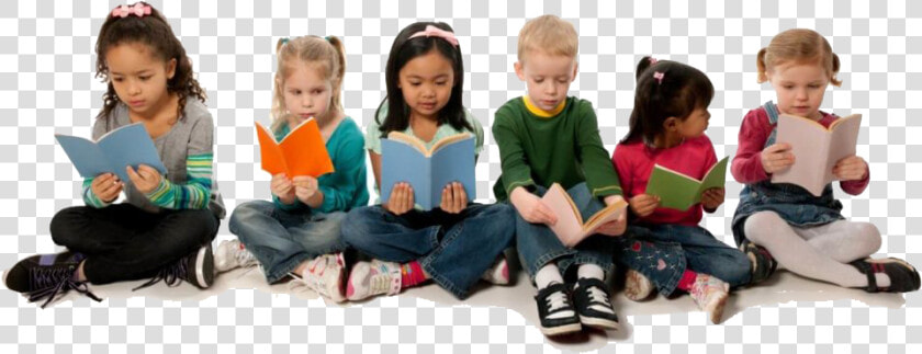 Children Reading Books Together   Child Aphasia  HD Png DownloadTransparent PNG