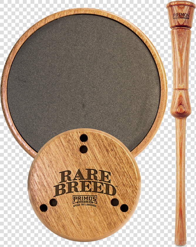 Primos Hunting Rare Breed Slate Wood Grain Pot Call   Primos Rare Breed Pot Call  HD Png DownloadTransparent PNG