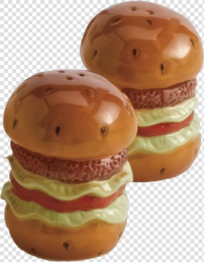 Hamburger Salt  amp amp   Hamburger Salt And Pepper Shakers  HD Png DownloadTransparent PNG