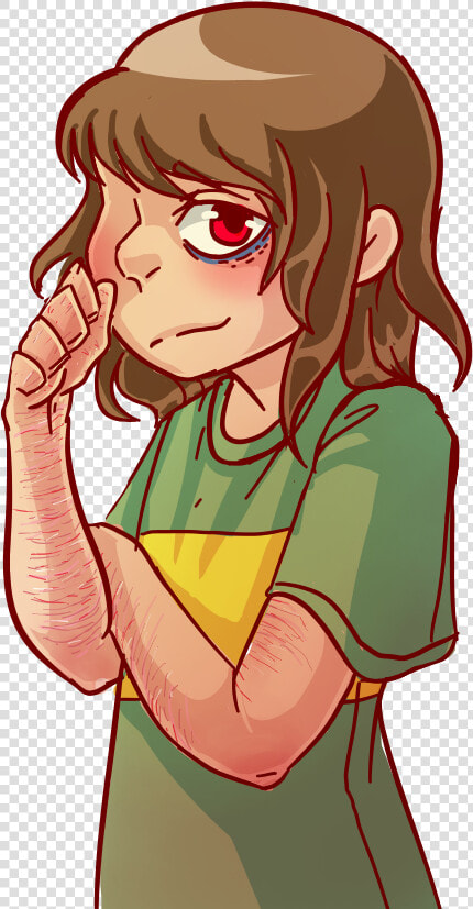 Undertale Chara Self Harm  HD Png DownloadTransparent PNG