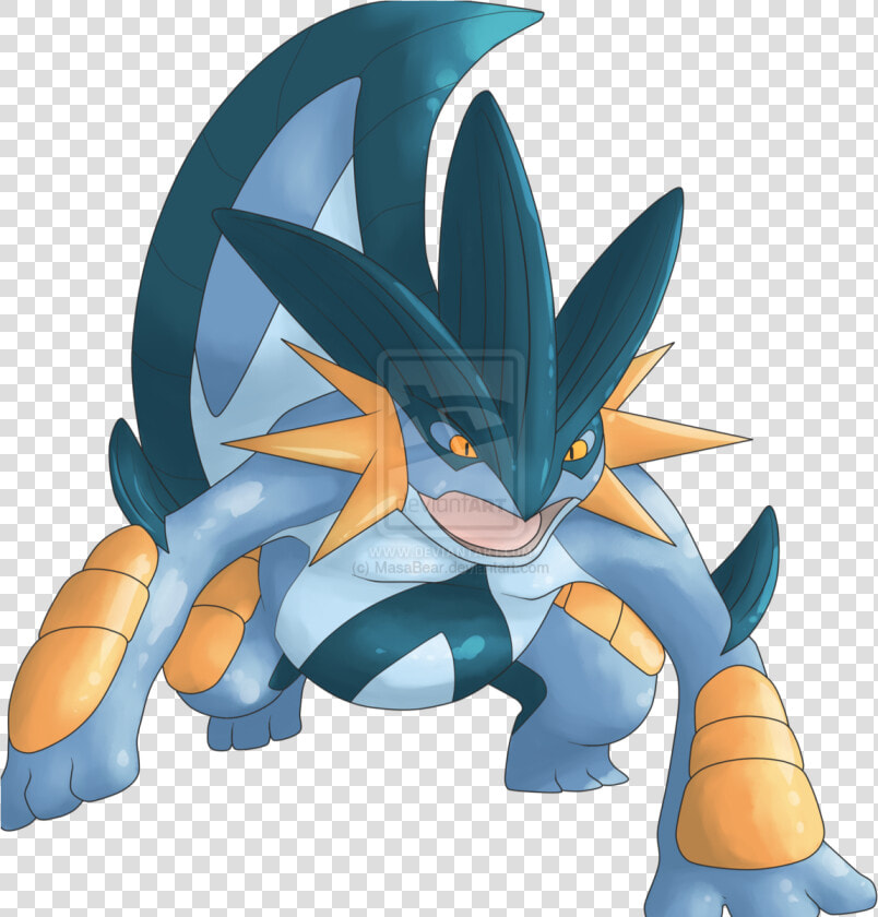 Pokemon Fake Mega Swampert   Png Download   Fan Made Mega Swampert  Transparent PngTransparent PNG