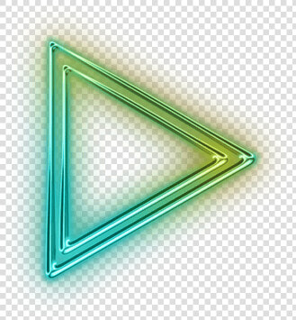  triangle  green  blue  neon  freetoedit  overlay  sticker   Transparent Png Neon  Png DownloadTransparent PNG