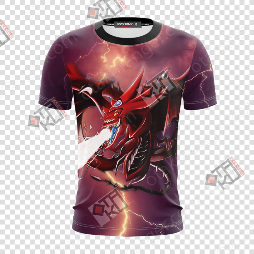 Yu Gi Oh Slifer The Sky Dragon 3d T shirt   T shirt  HD Png DownloadTransparent PNG