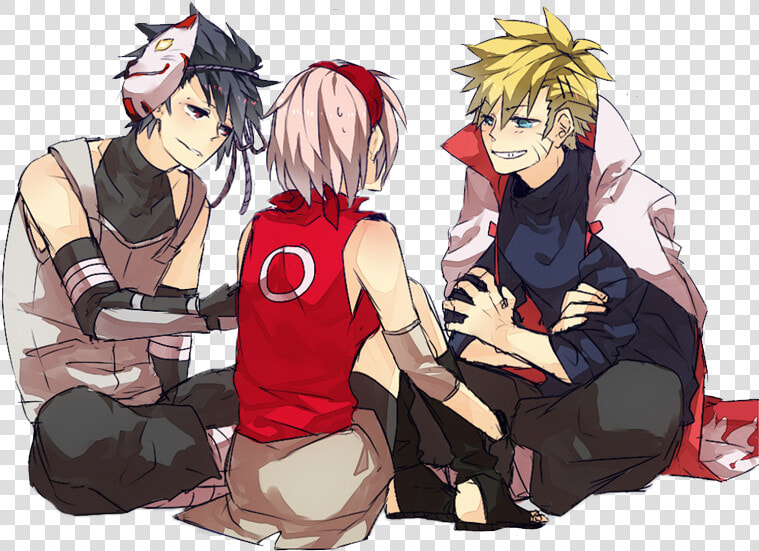 Naruto And Sasuke And Sakura And Kakashi  HD Png DownloadTransparent PNG