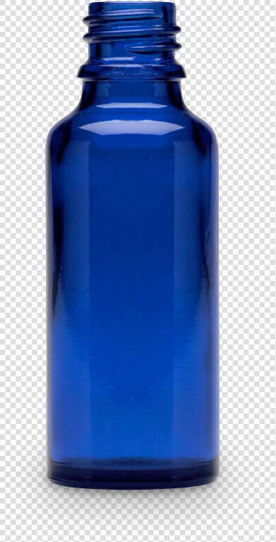 Blue Glass Dropper Bottle   Glass Bottle  HD Png DownloadTransparent PNG