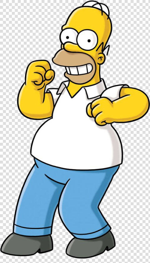 Transparent Homero Png   Homer Simpson Posing  Png DownloadTransparent PNG