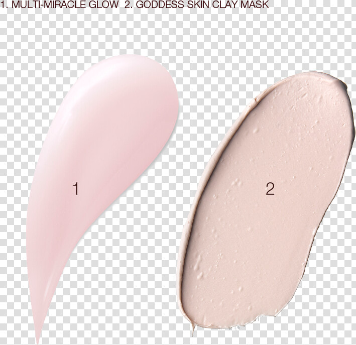 Flawless Face Mask Kit Swatches Of The Clay Mask And   Invertebrate  HD Png DownloadTransparent PNG