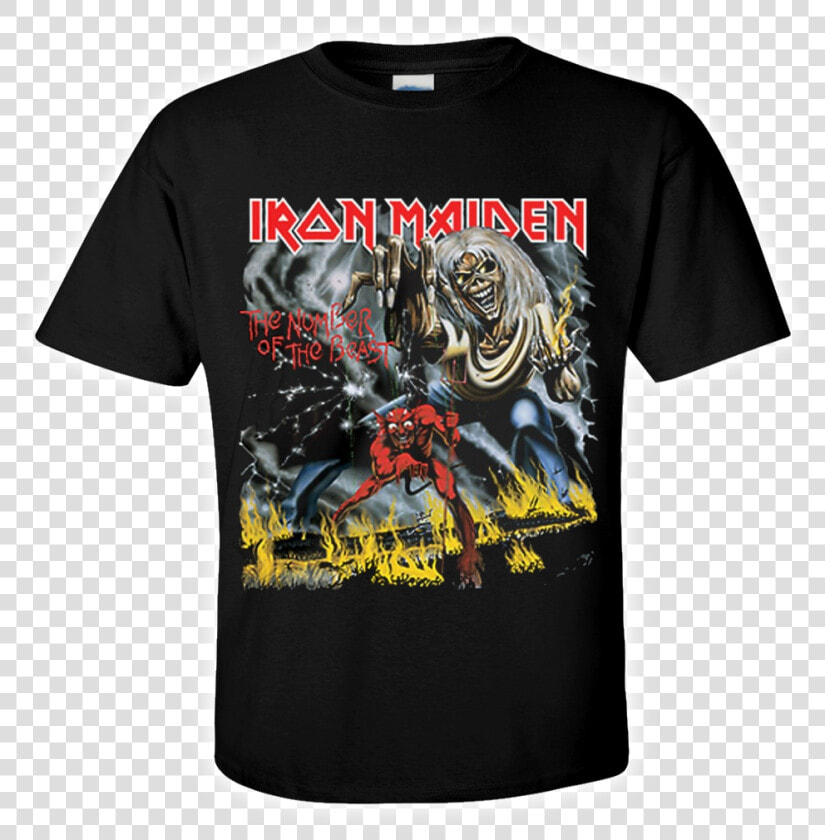 Iron Maiden Number Of The Beast Shirt  HD Png DownloadTransparent PNG