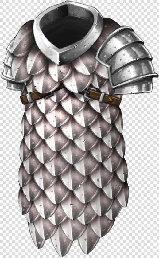 Clip Art Fish Scale Armor   D amp d Scale Mail Armor  HD Png DownloadTransparent PNG