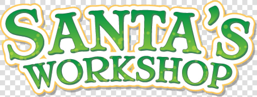 Santa Workshop Logo Png Clipart   Printable Santa  39 s Workshop Sign  Transparent PngTransparent PNG