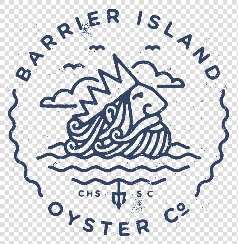 Distressed logo800   Barrier Island Oyster Company  HD Png DownloadTransparent PNG