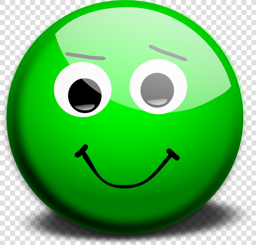 Smiley Face With Question Mark   Green Smiley Face Emoji  HD Png DownloadTransparent PNG