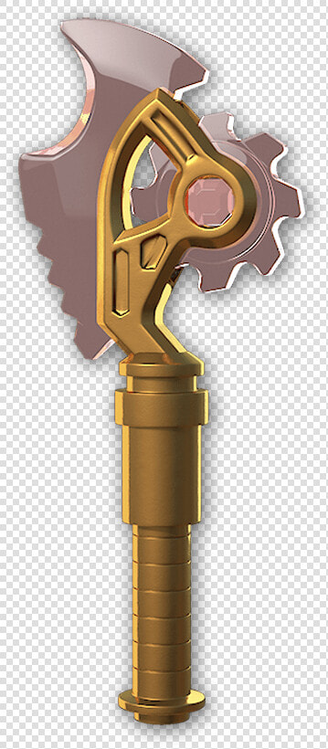 New Lego Ninjago Gold Double Sword Blade Minifig Ninja   Ninjago Techno Blades  HD Png DownloadTransparent PNG