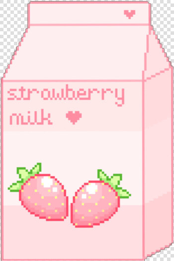  milk  cute  kawaii  soft  korean  pinky  pink  aestethic   Apple  HD Png DownloadTransparent PNG