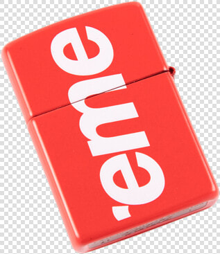 Supreme Logo Zippo Lighter Ss   Supreme  HD Png DownloadTransparent PNG