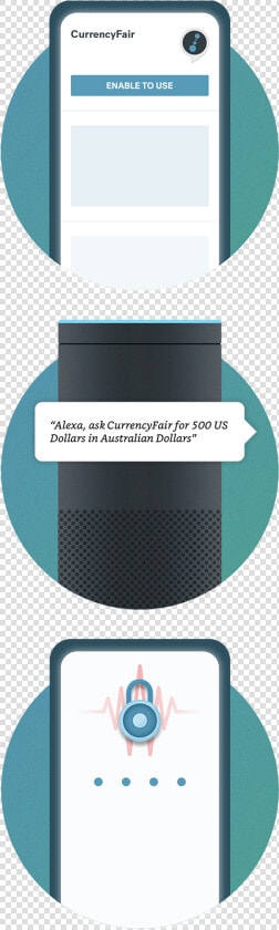 Enable Currencyfair Alexa Skill   Circle  HD Png DownloadTransparent PNG