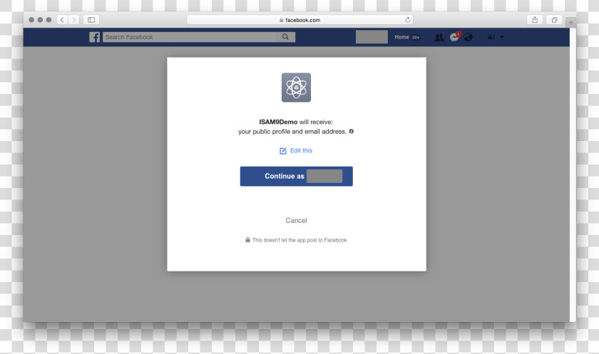 Facebook Login Configuration   Facebook Auth  HD Png DownloadTransparent PNG