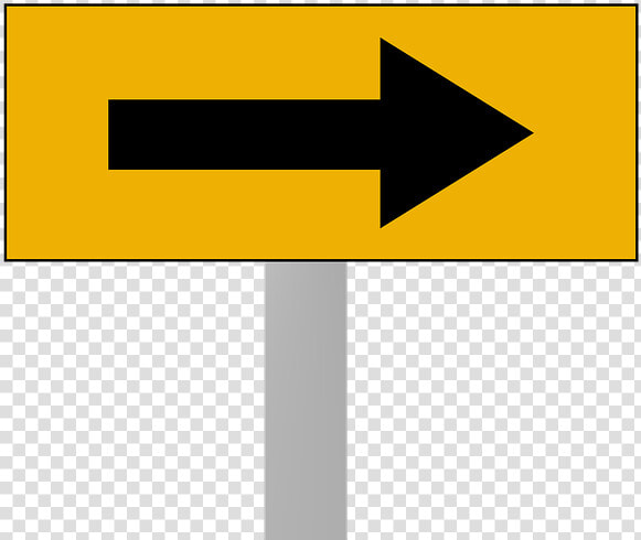 Road Arrow  Arrow  Direction  Sign  Road  Right  Street   Traffic Sign  HD Png DownloadTransparent PNG