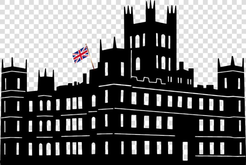 Downton Abbey Castle Silhouette  HD Png DownloadTransparent PNG