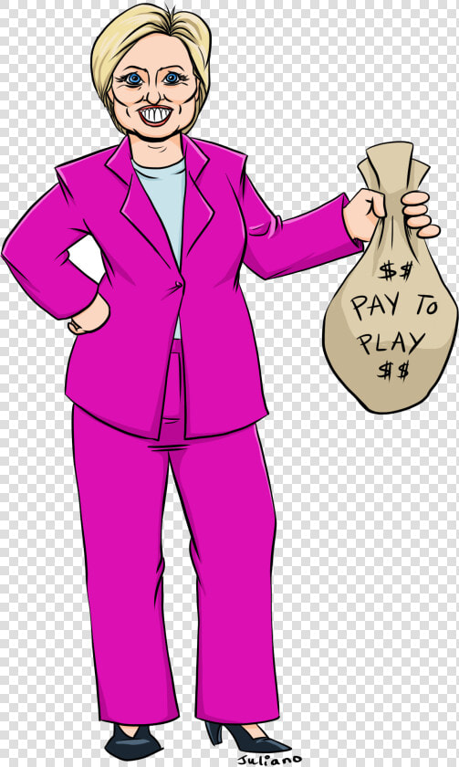 Politician Clipart Clinton   Trump Pay To Play  HD Png DownloadTransparent PNG