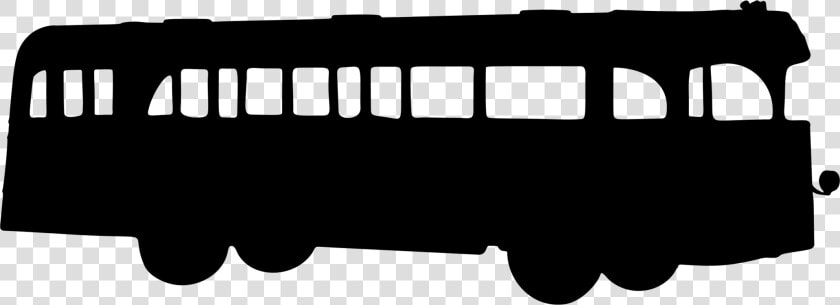 School Bus Silhouette Bus Stop Transit Bus   Silhouette Of A Bus  HD Png DownloadTransparent PNG