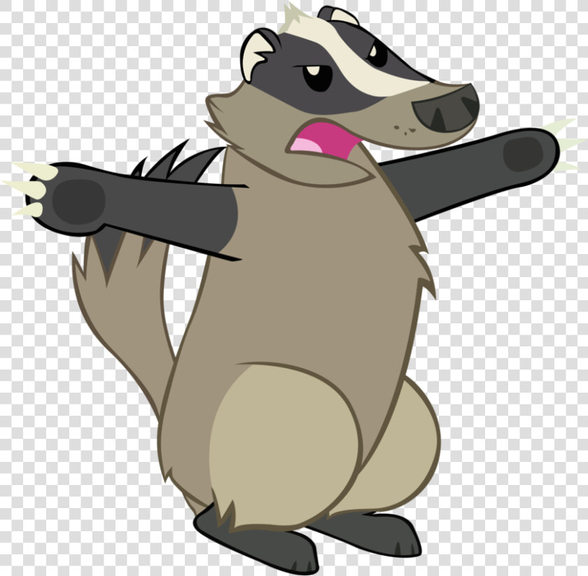 Badger Png   Cartoon Transparent Badger  Png DownloadTransparent PNG